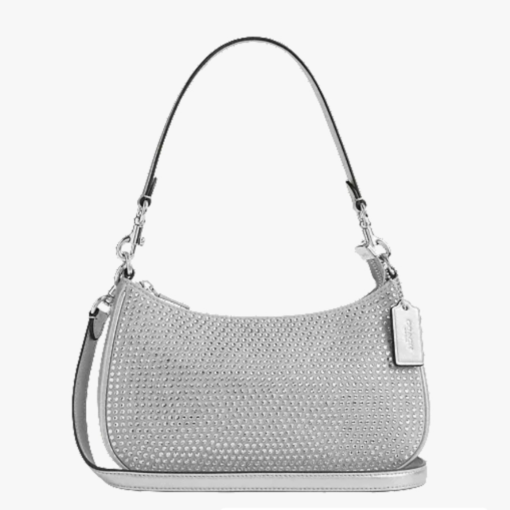 New! Silver Teri Shoulder Bag - Picture 3 of 7